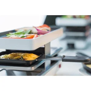 en solde Budget 🥰 Stöckli Twinboard White – Grils à Raclette 🌟 9