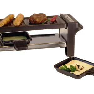 Offres 🌟 Nouvel Grill à Raclette Silhouette Noir 2 Personnes – Grils à Raclette 🔔 marque pas cher 6