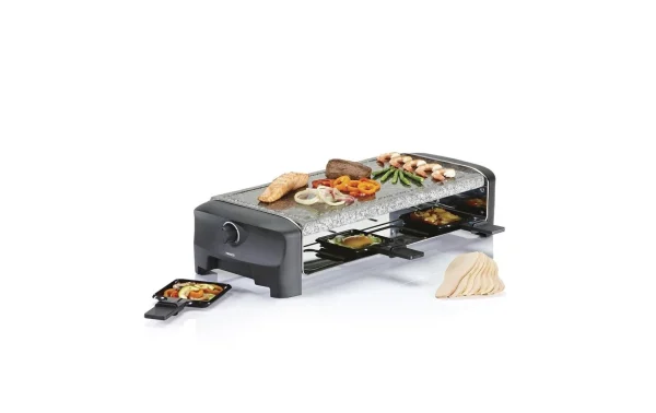 Satisfait ou Remboursé Bon marché ✨ Princess Grill à Raclette Stone Grill Party 8 Personen – Grils à Raclette 🔥 3