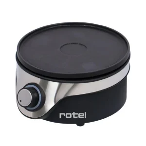 outlet soldes Offres 🛒 Rotel Service à Fondue à La Viande U1852CH 6 Pièce/s, Noir – Kit De Fondue 😍 7