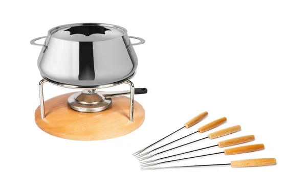 Meilleur prix 🎁 Stöckli Service à Fondue à La Viande Säntis 9 Pièce/s, Acier Inoxydable – Kit De Fondue ✔️ Large choix en ligne 1