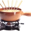 grande promotion Acheter 🧨 Nouvel Service à Fondue Au Fromage Noce 9 Pièce/s, Brun – Kit De Fondue 💯 11