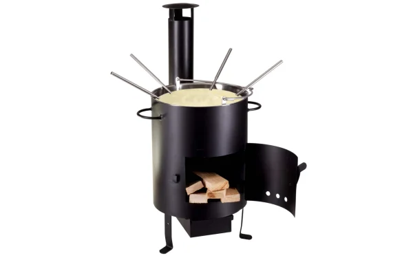 à prix très bas Sortie 😀 Nouvel Four à Fondue Au Fromage Openair 5 Pièce/s, Noir – Kit De Fondue ⌛ 1