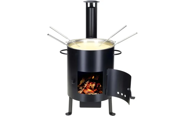 à prix très bas Sortie 😀 Nouvel Four à Fondue Au Fromage Openair 5 Pièce/s, Noir – Kit De Fondue ⌛ 3