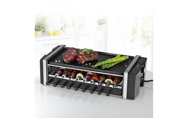 grossiste en ligne Budget 🌟 MAXXMEE Grill à Raclette 3en1, 1200W 6 Personnes – Grils à Raclette 😉 3