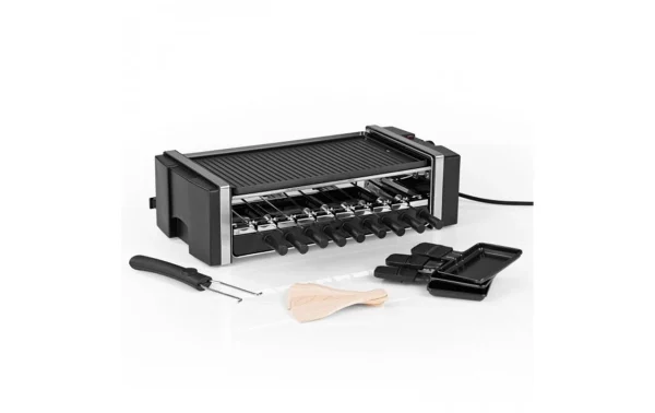 grossiste en ligne Budget 🌟 MAXXMEE Grill à Raclette 3en1, 1200W 6 Personnes – Grils à Raclette 😉 4